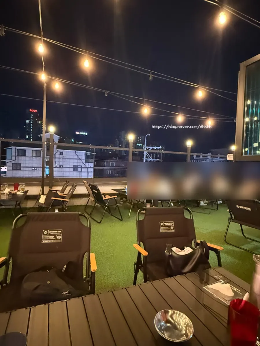 88노가리 층별 운영 안내와 루프탑 개장 알림