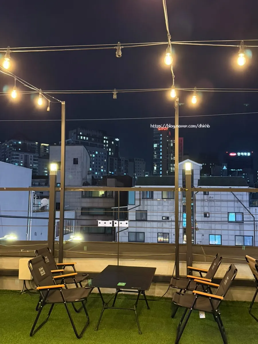 88노가리 4층 루프탑 야장 좌석