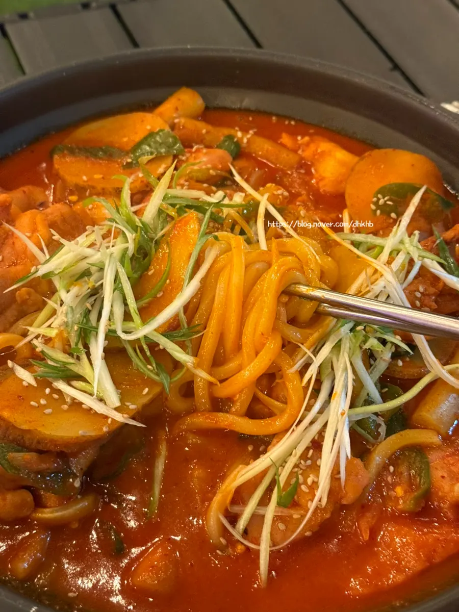 88노가리 순살떡도리탕 한 냄비