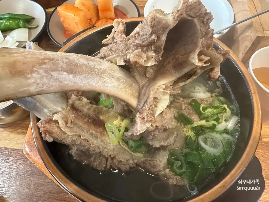 Galbitang meat falling right off the bone