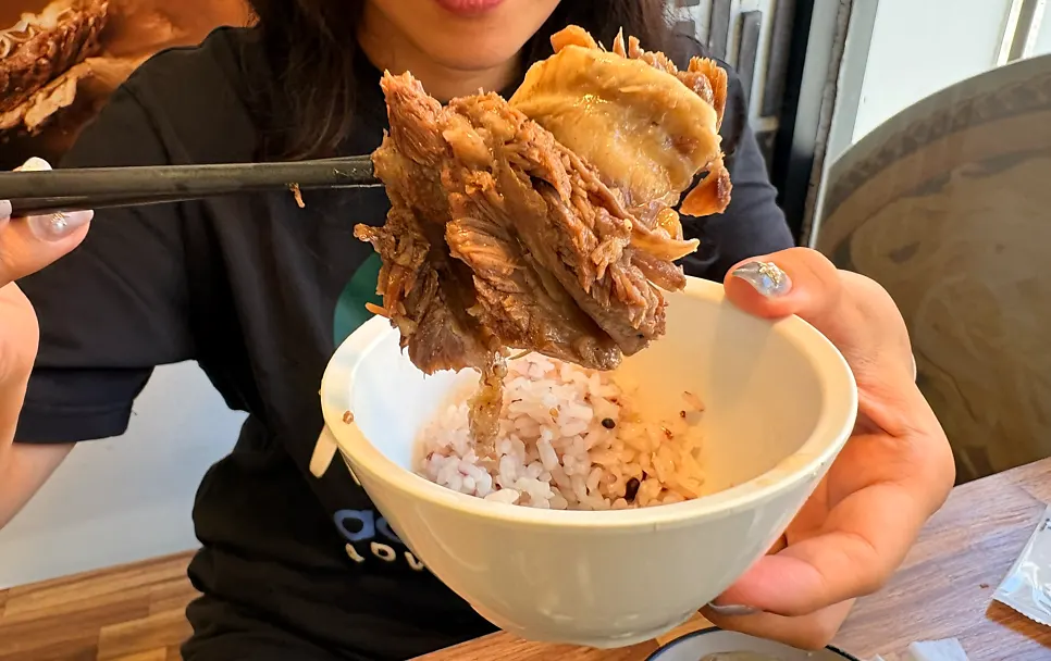 둘이 먹기 충분한 소갈비찜 소자 양