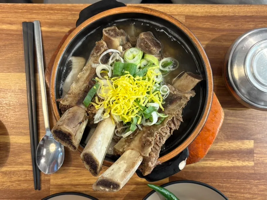 A bowl of special galbitang