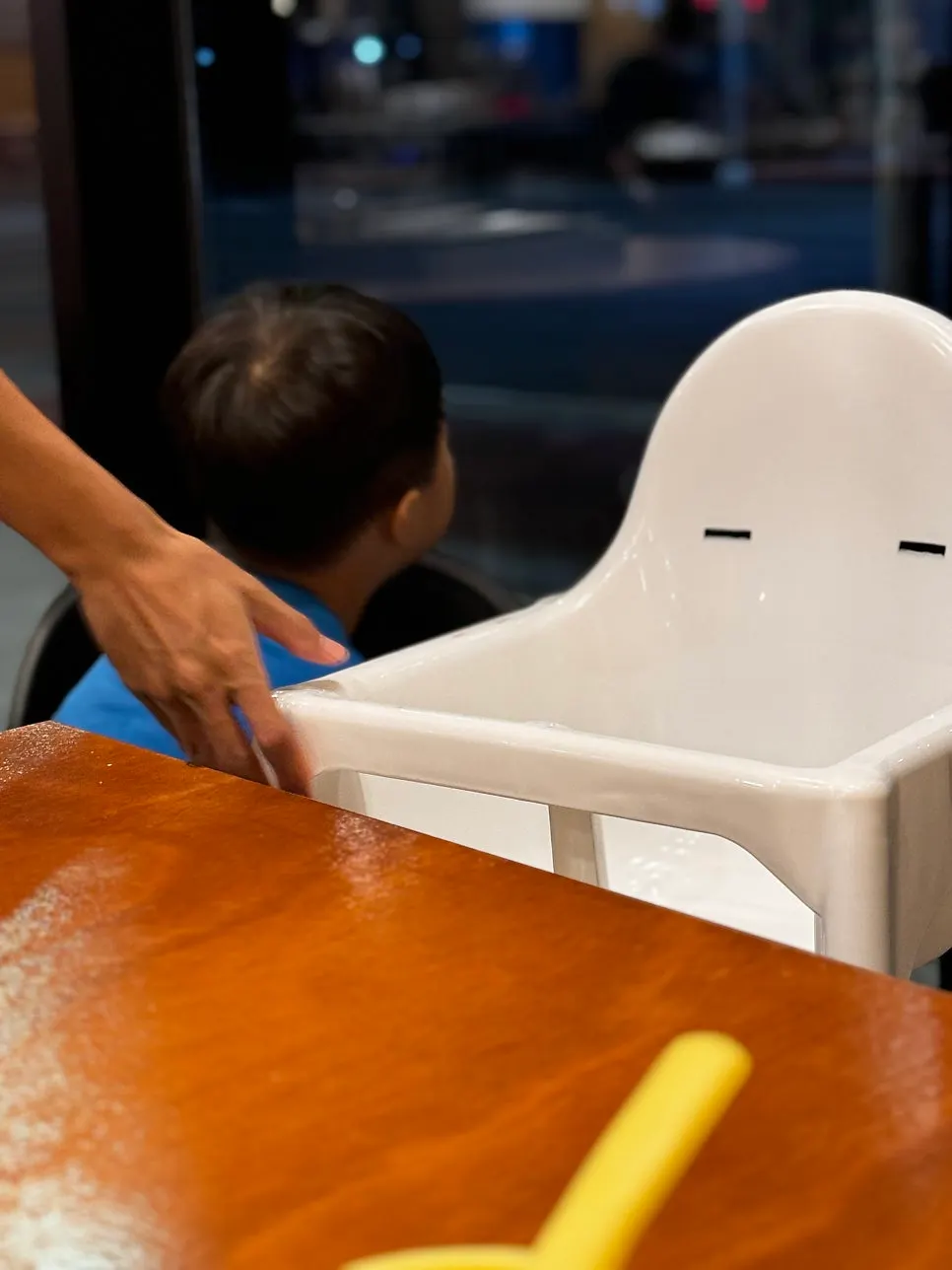 Baby chair provided at Nopo Dwaeji Aewol