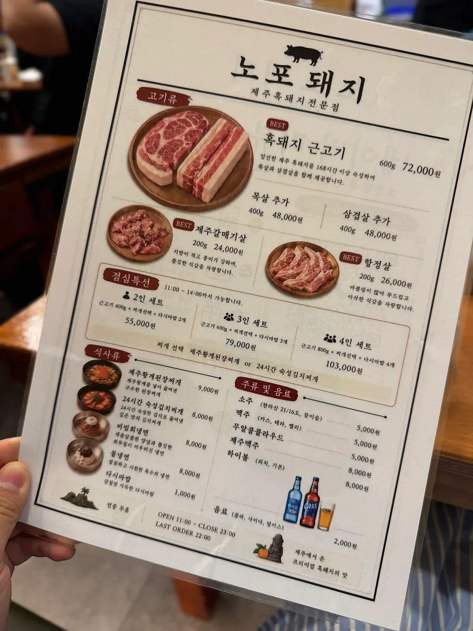 Large Nopo Dwaeji signboard