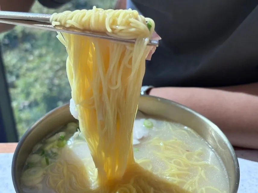 A plate of pork mandu at Handam Guksu