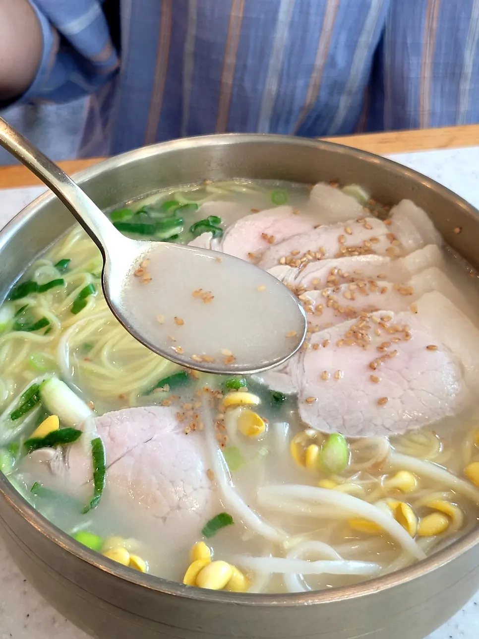 Spoonful of bone broth