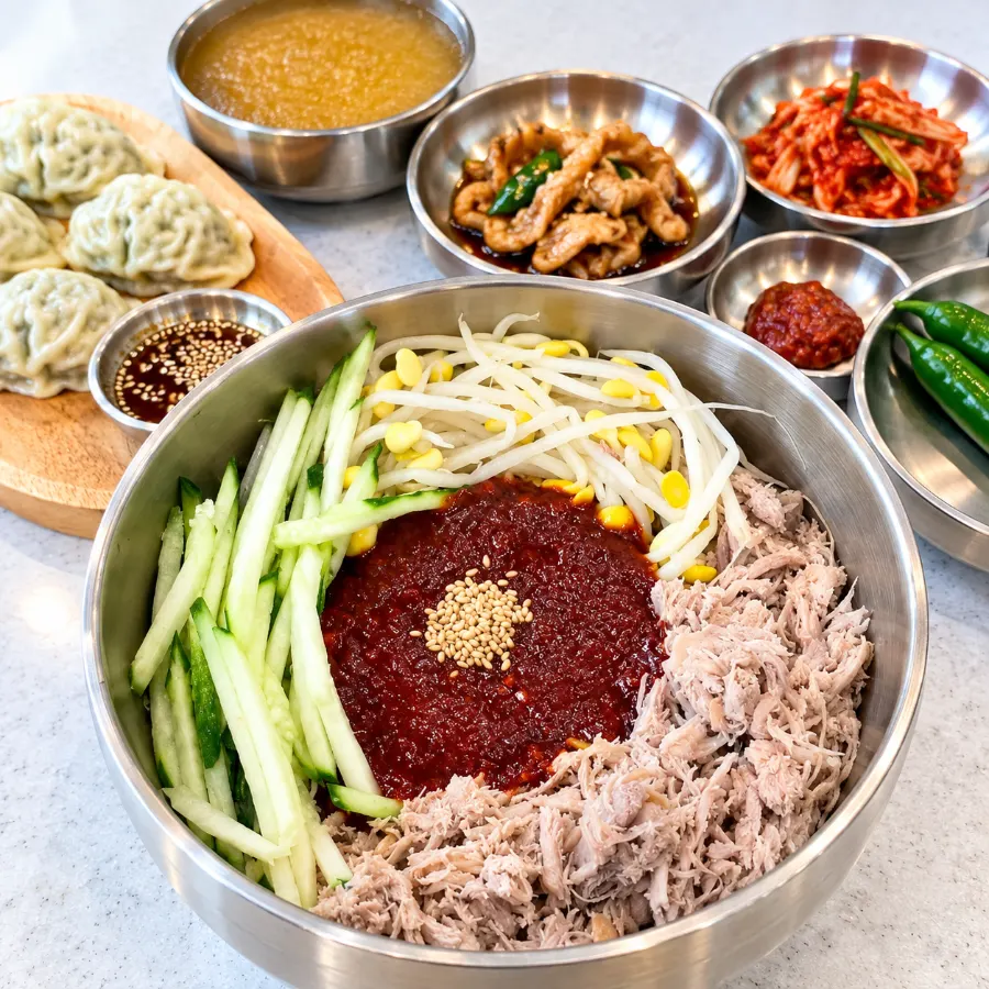 한담국수 식사 정리 이미지