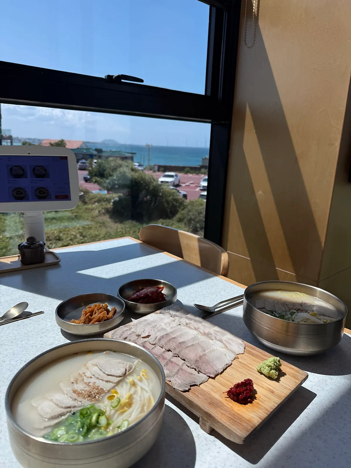 Feature image introducing Handam Guksu in Aewol, Jeju