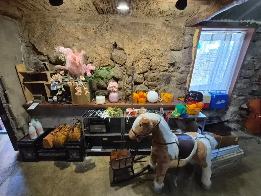 Prop corner with a pony doll