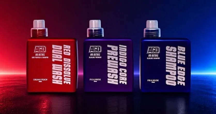 AGD pre-wash and car-shampoo product lineup