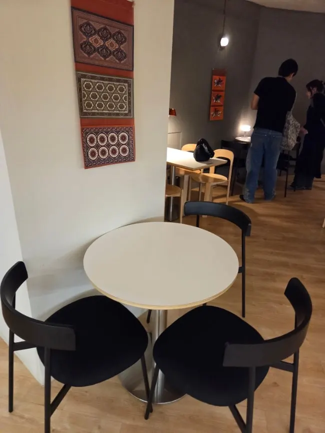Table seating at Jo Hui-tak Coffee