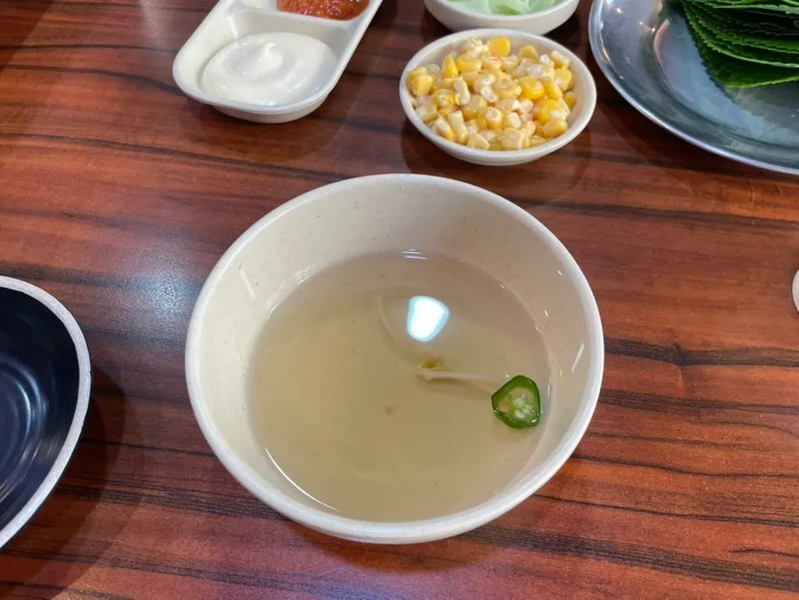 사랑집 매장 안내 표시