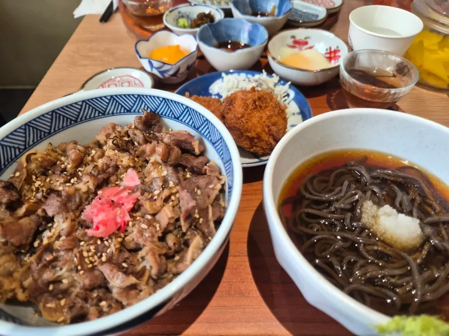 규동한상과 먹는 방법 안내
