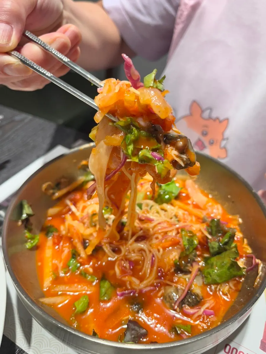 김에 싸 먹는 명태회무침