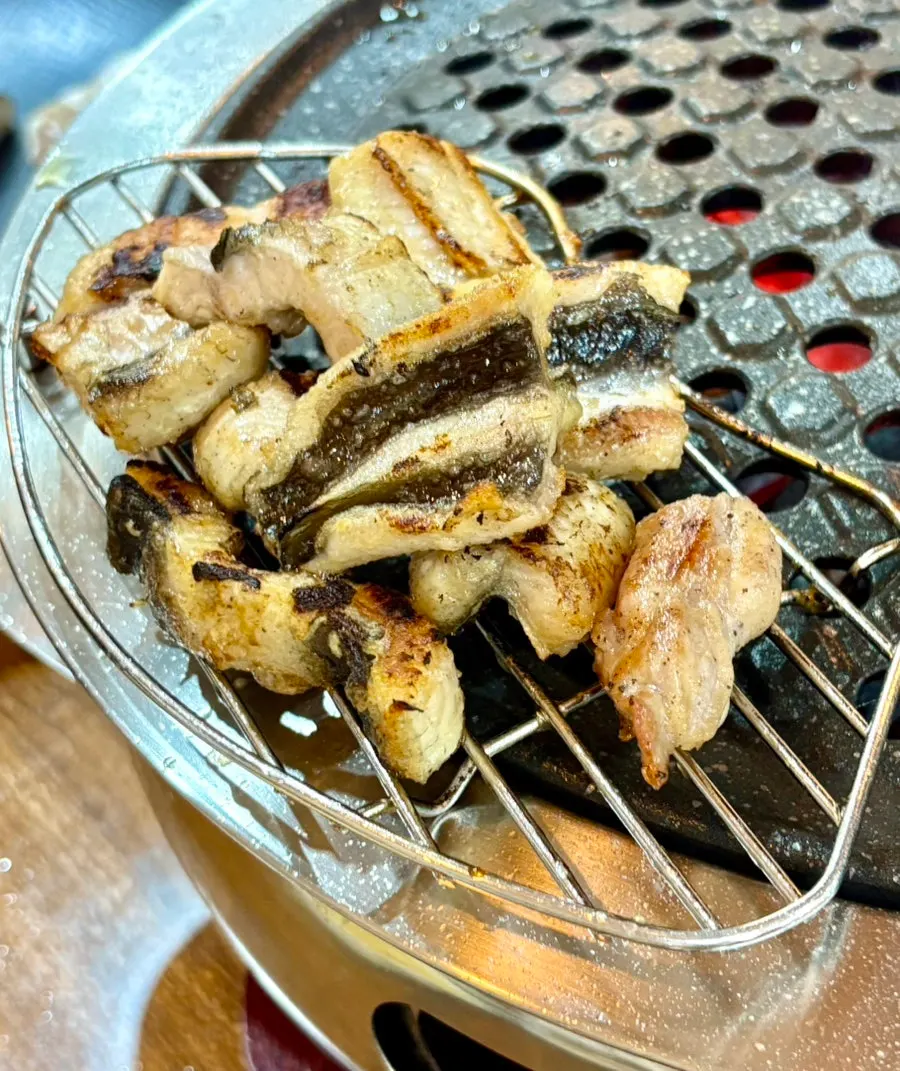 장어구이 곁들임 조합