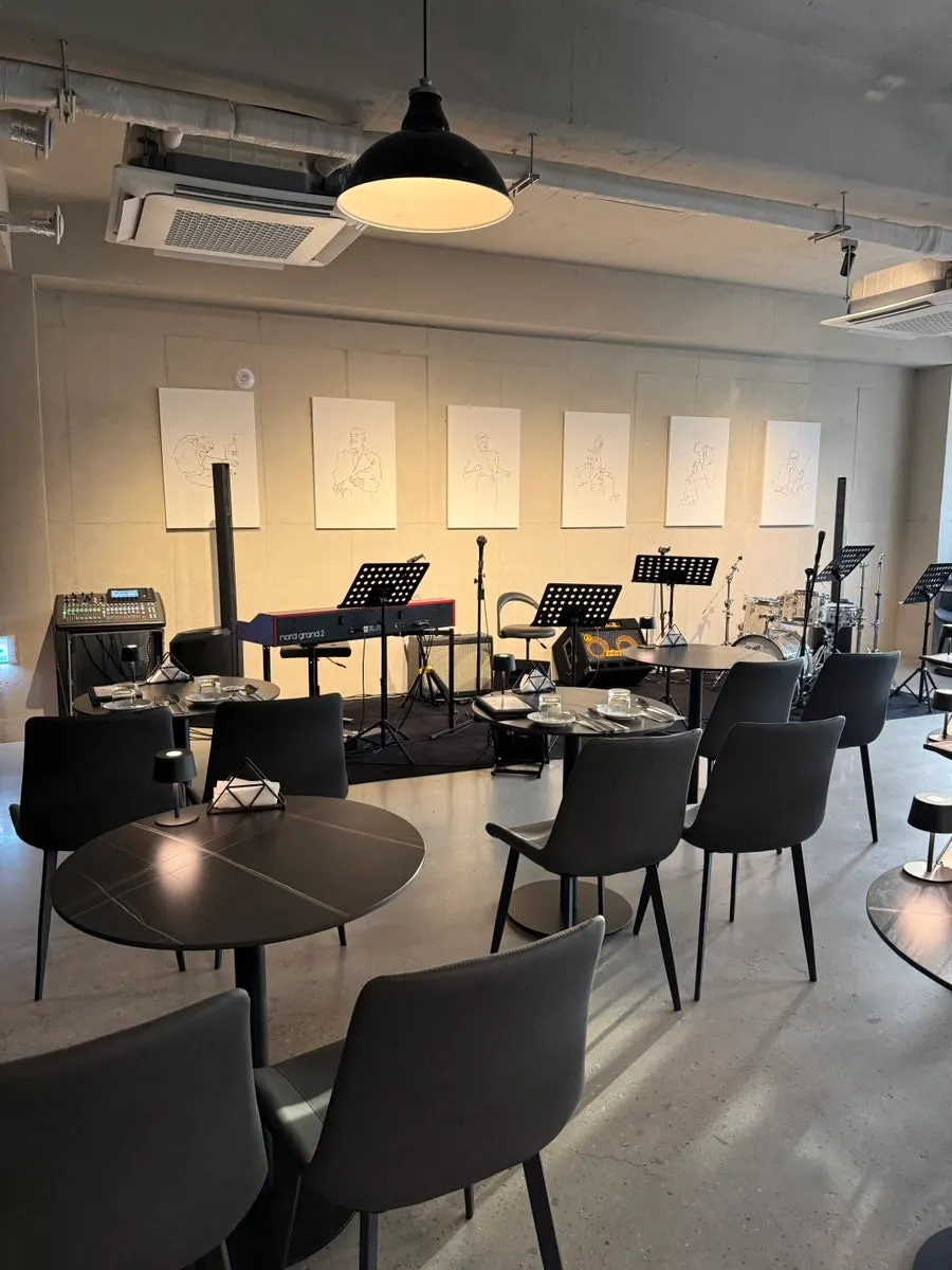 View of the Allegro hall with the jazz stage