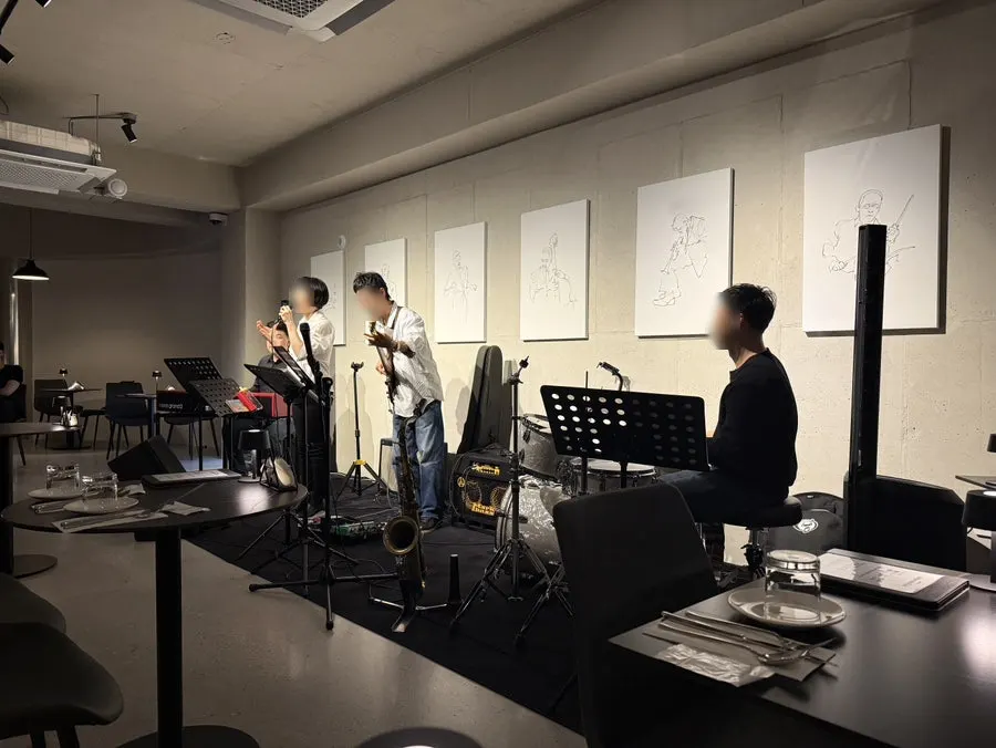 Live performance by the Brazilian pop band Another Season