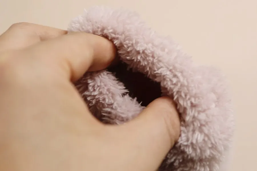 Top elastic band of the foot warmers