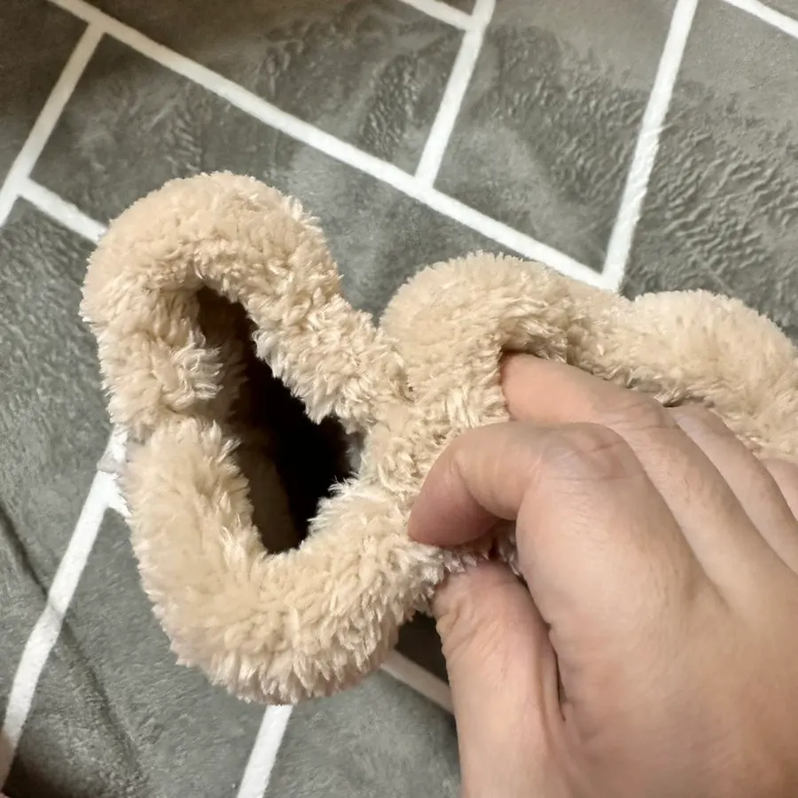 Baby foot warmer that can be styled folded down