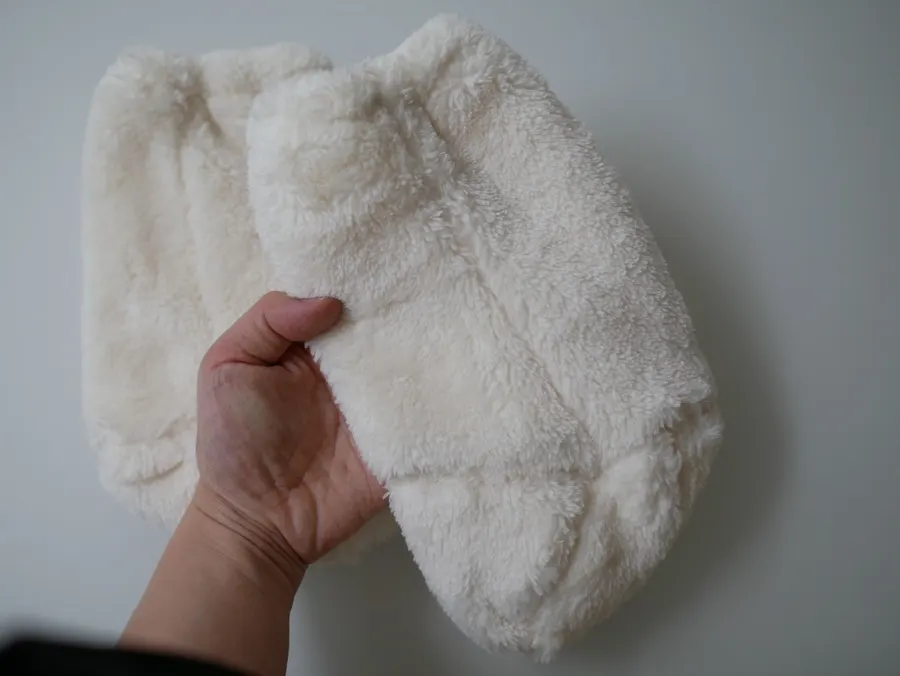 Double-sided microfiber All For Home Winter Foot Warmers
