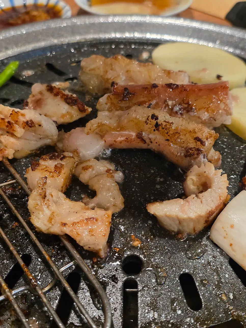 Rich, fatty grilled yanggopchang