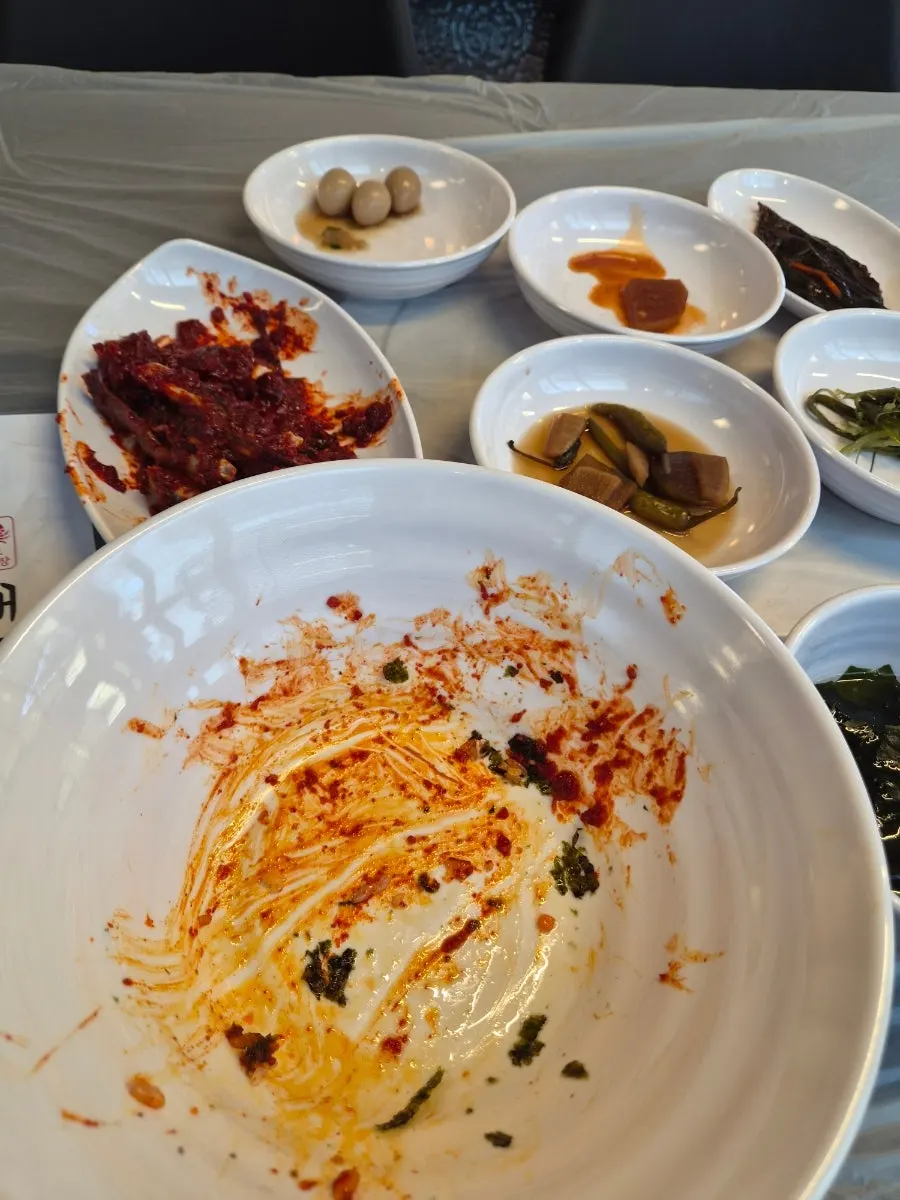 Crab leg meat packed full of yangnyeom gejang
