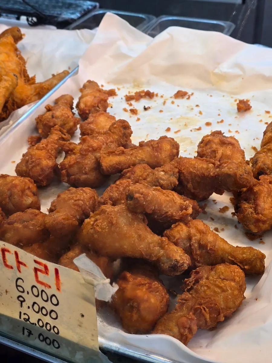 Fried drumsticks available for purchase on their own