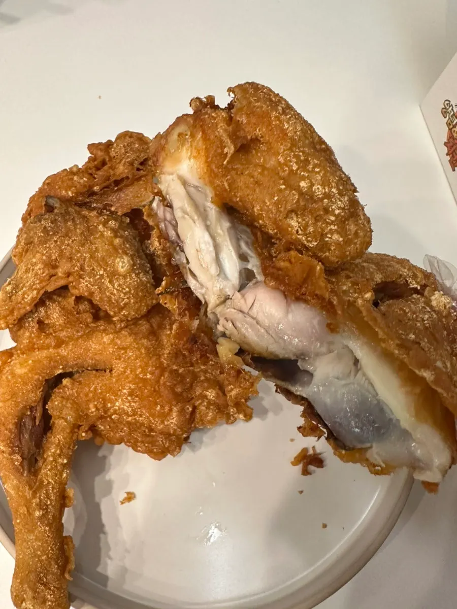 식은 뒤에도 맛있었던 옛날통닭