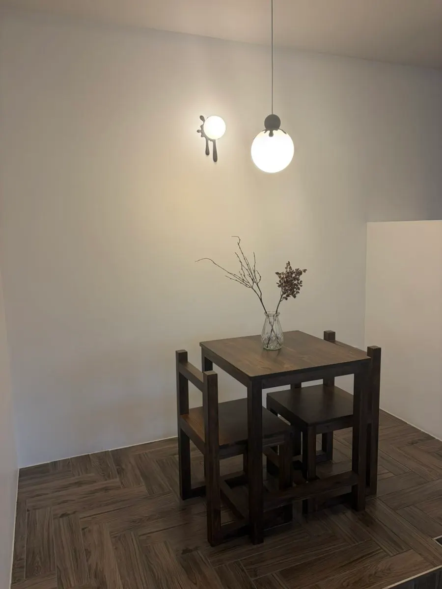 Spacious interior of Andamiro Pancake Cheonan