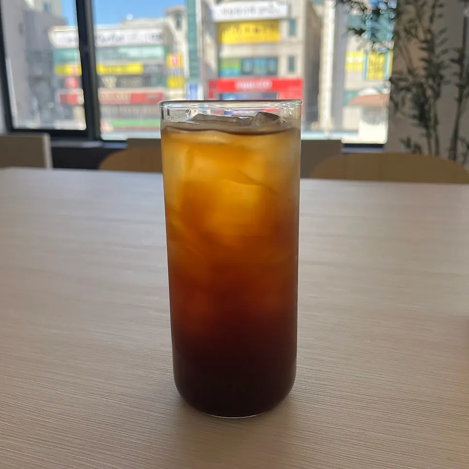 Americano served first