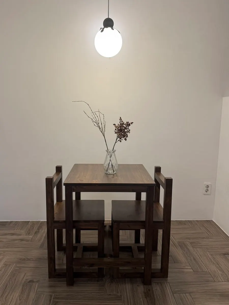 Seating area at Andamiro Pancake