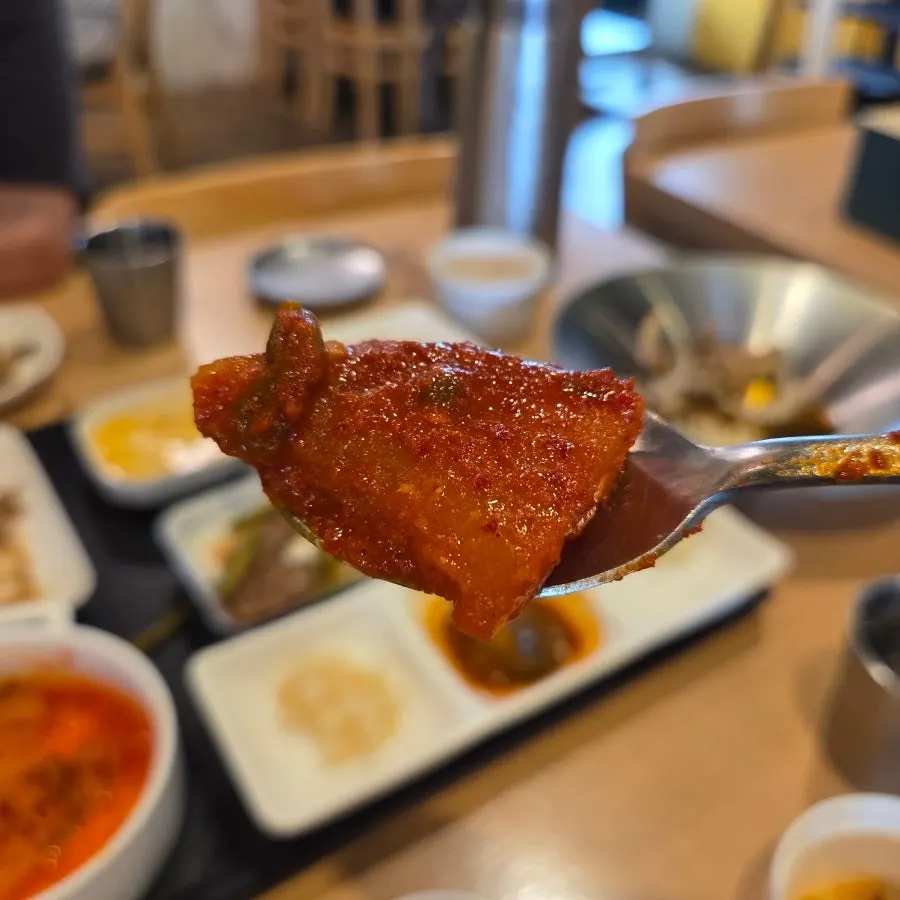 밥과 함께 먹는 갈치조림