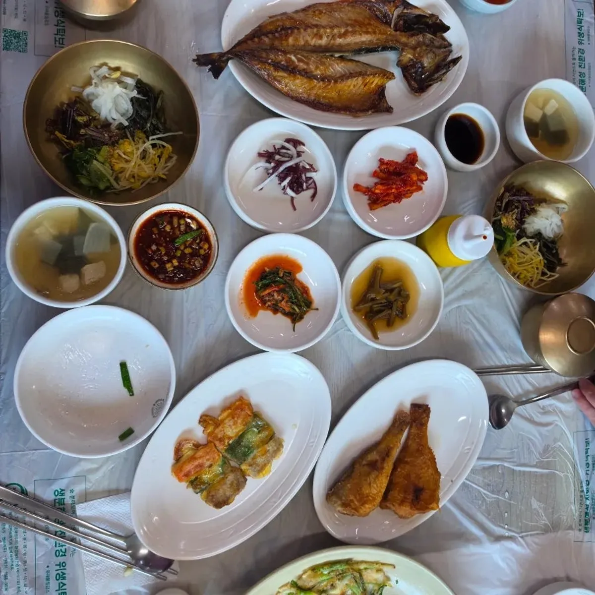 안동간고등어까지 나온 길풍 헛제사밥 선비상 한상