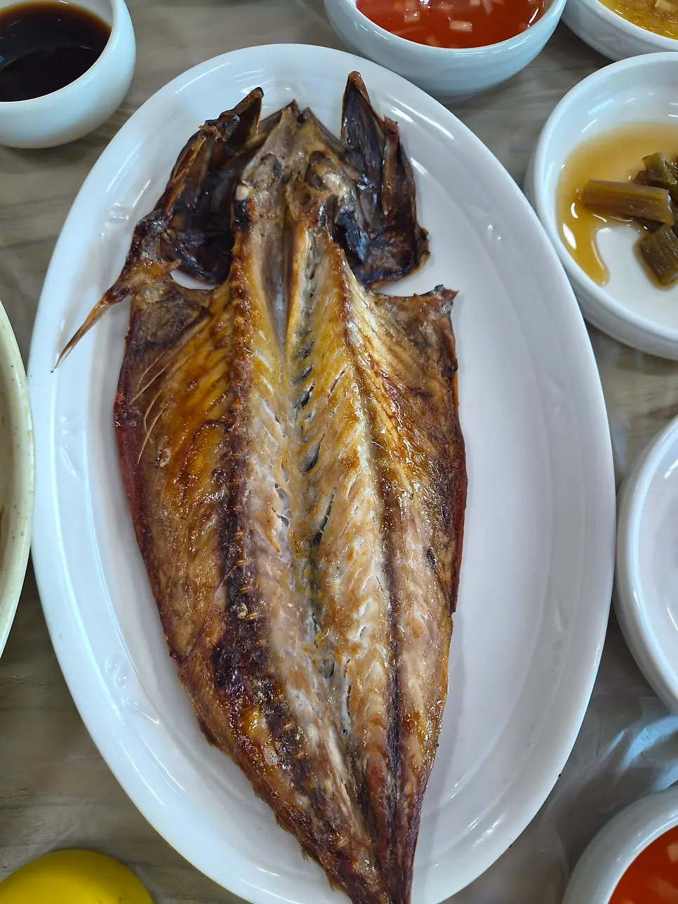 Heotjesabap namul mixed with Joseon soy sauce
