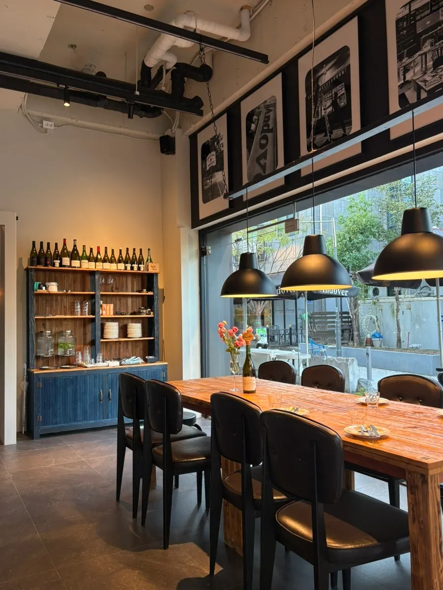 Cozy seating inside Andover