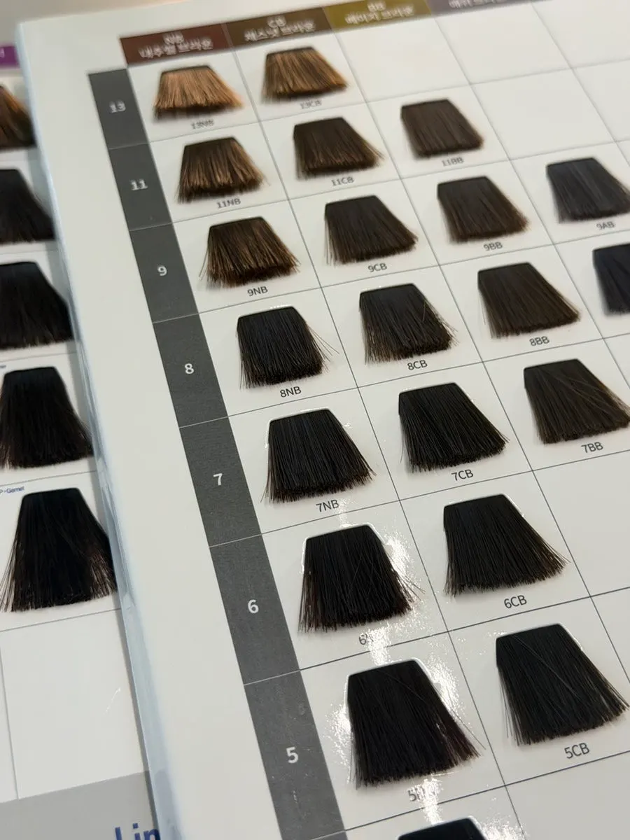Sitting in the treatment chair at Anew Hair Cheongdam Main Branch