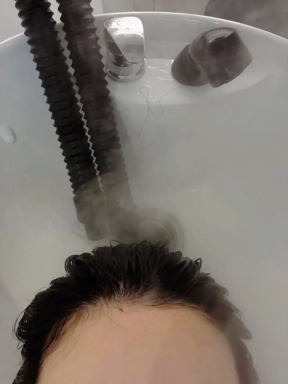 Steaming and machine massage process