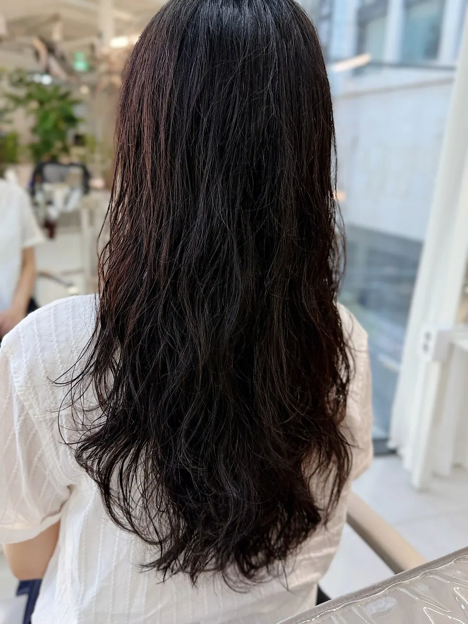 Smoother hair right after the clinic