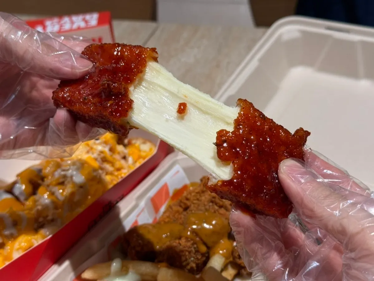 Chili's cheese sticks included in the Deep Crunch Box