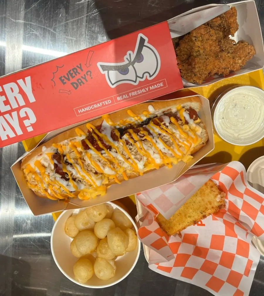 Gambar keseluruhan menu yang dipesan untuk 3 orang