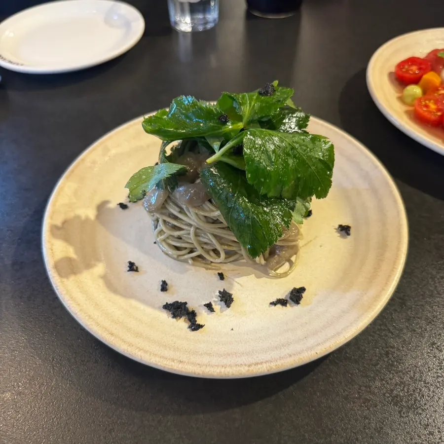 껍질을 벗긴 콩카세 토마토 샐러드