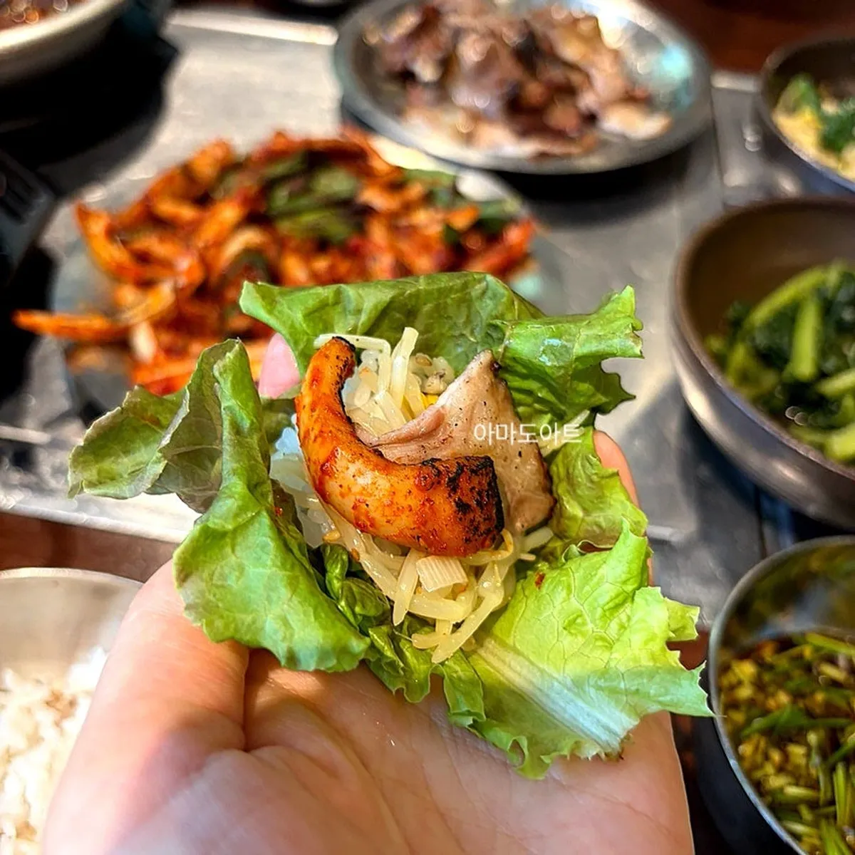 Representative photo of the lunch special table at Eom Yongbaek Pork Grill Gwanghwamun Branch