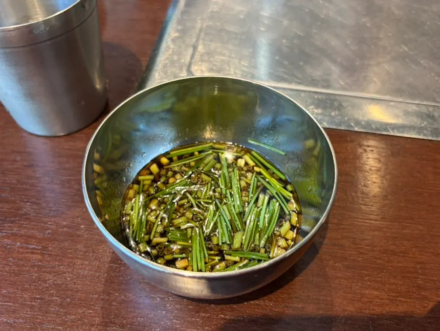 Table view at Eom Yongbaek Pork Grill Gwanghwamun Branch