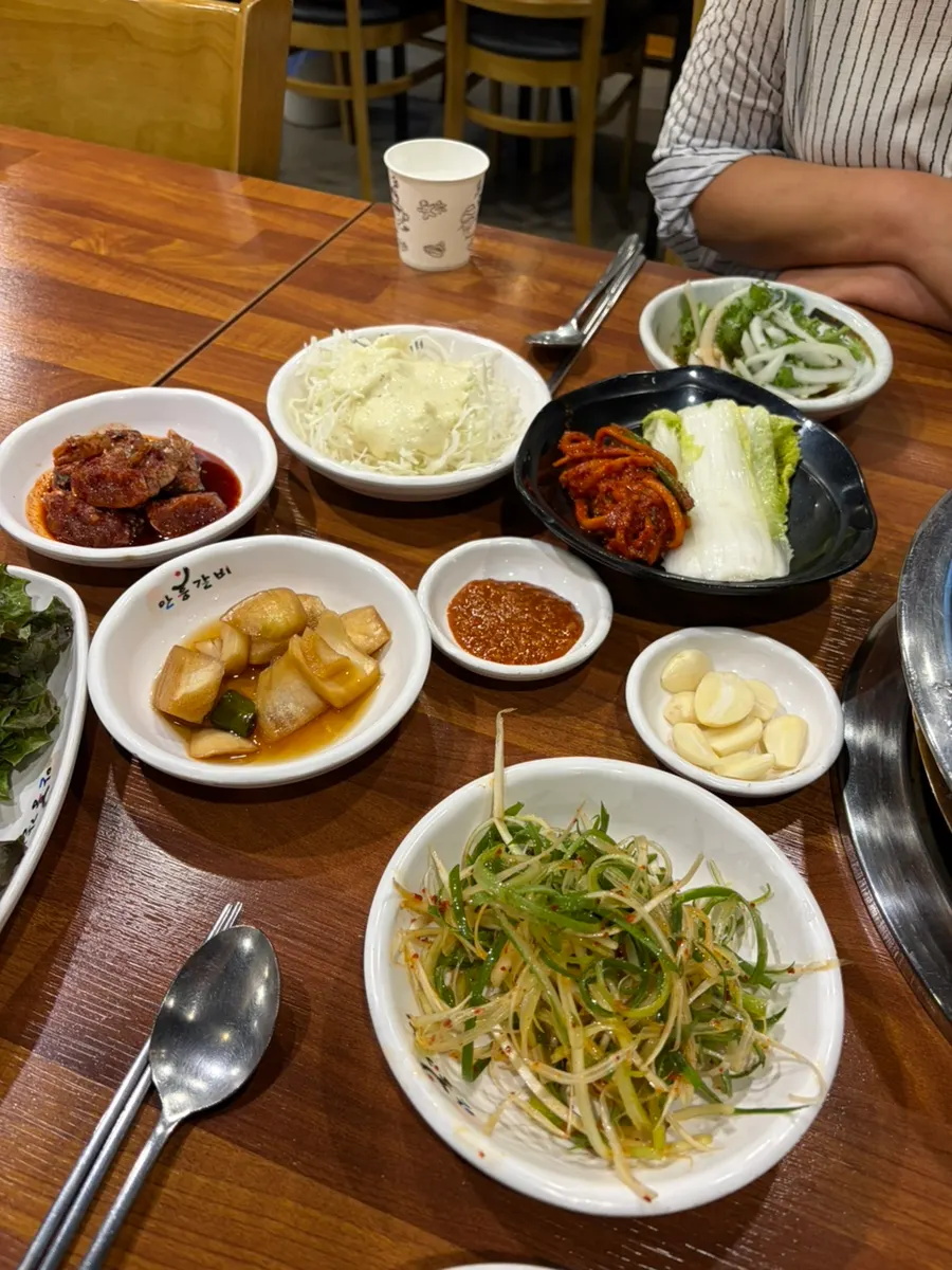安興カルビ本店の副菜一式