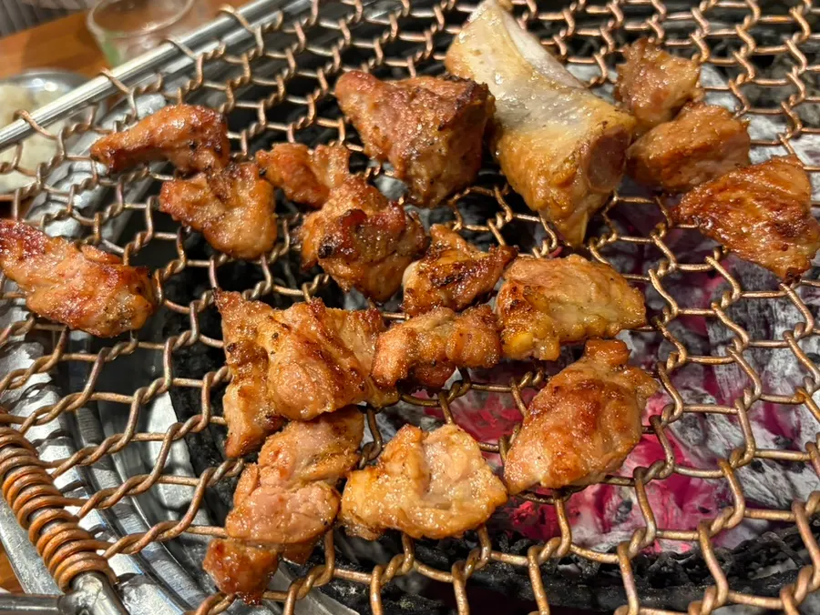 サービスで提供された味噌チゲ