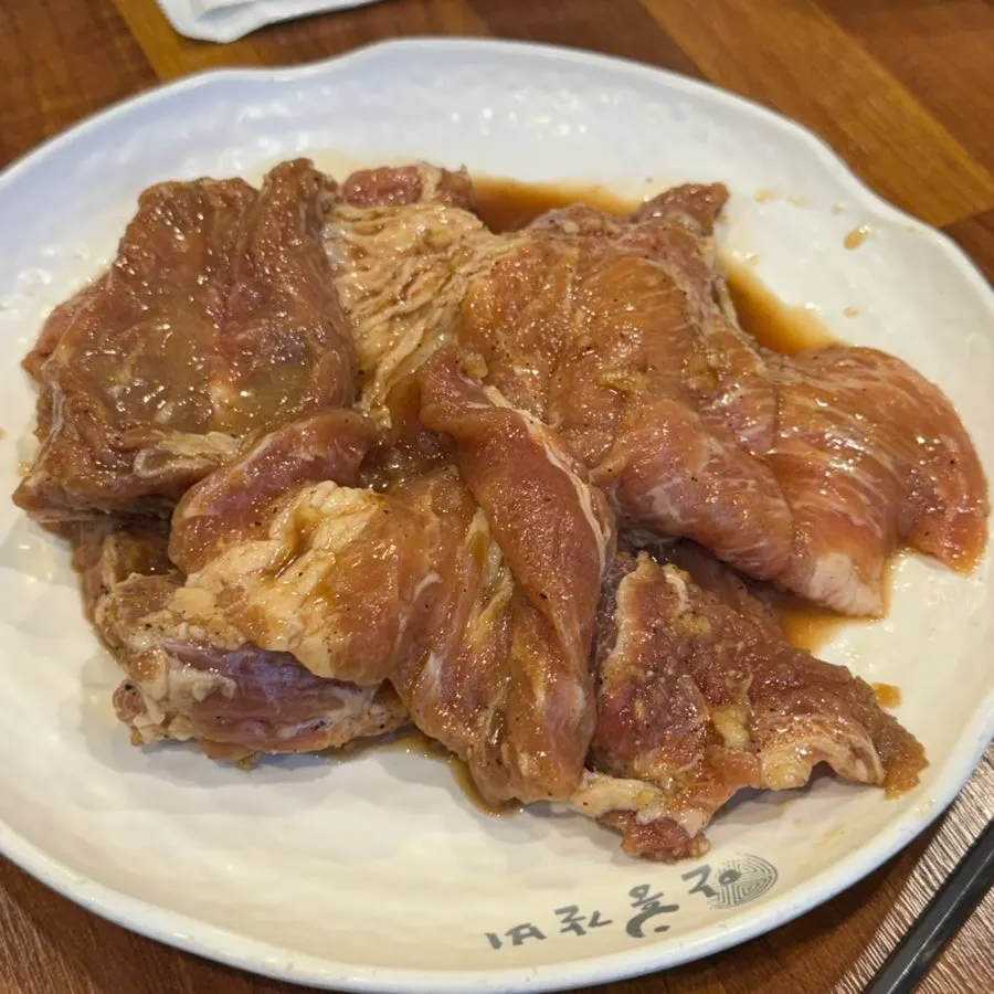 Pork ribs at Anhung Galbi Main Branch in Jangan-dong, Dongdaemun