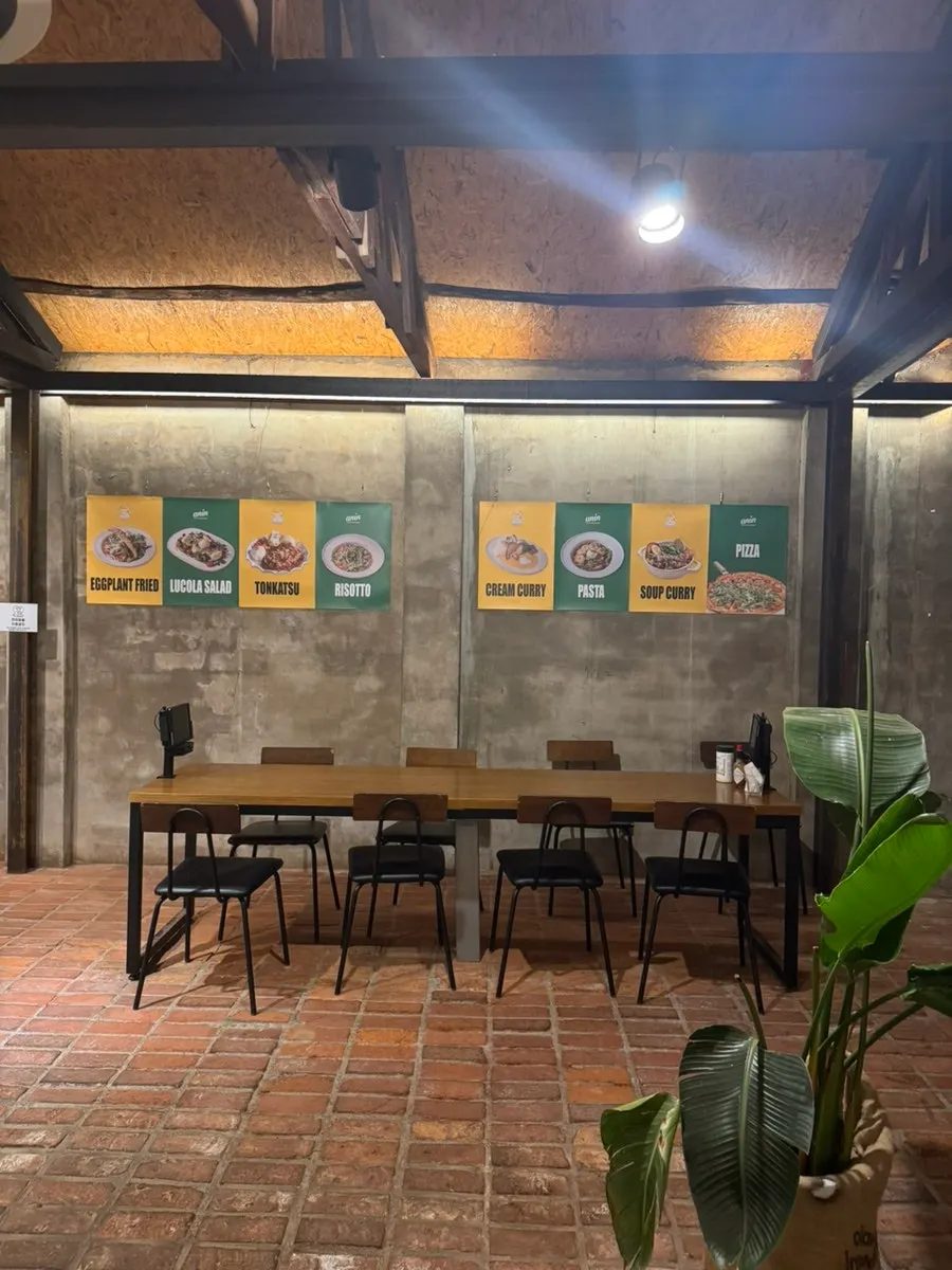 Spacious annex interior, great for group gatherings