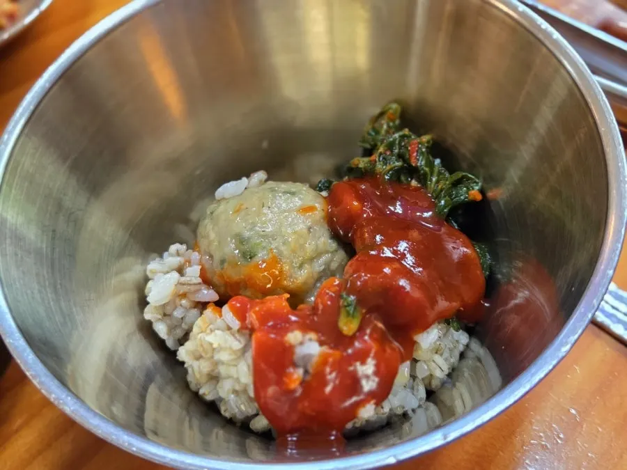 Mixed vegetables for shabu-shabu