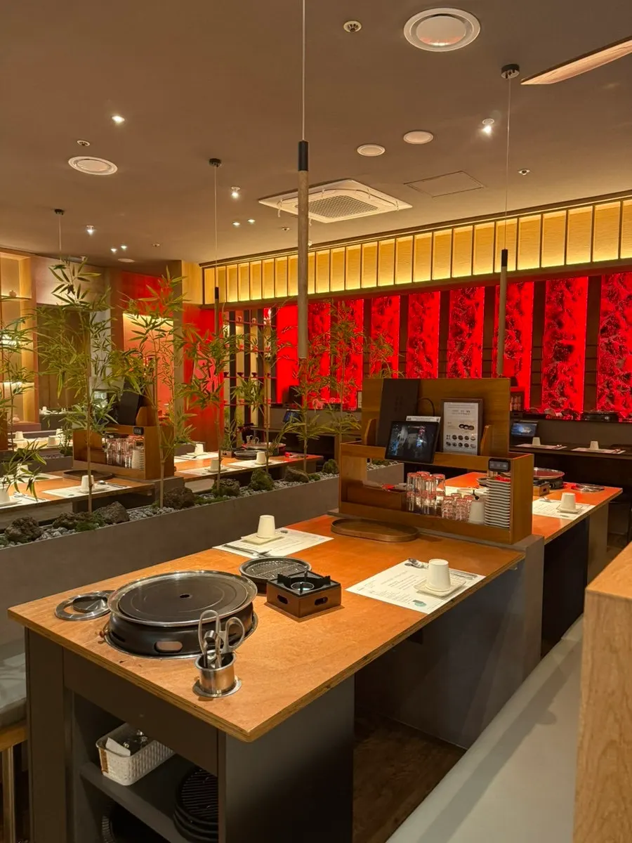 Interior seating at Anmin Busan