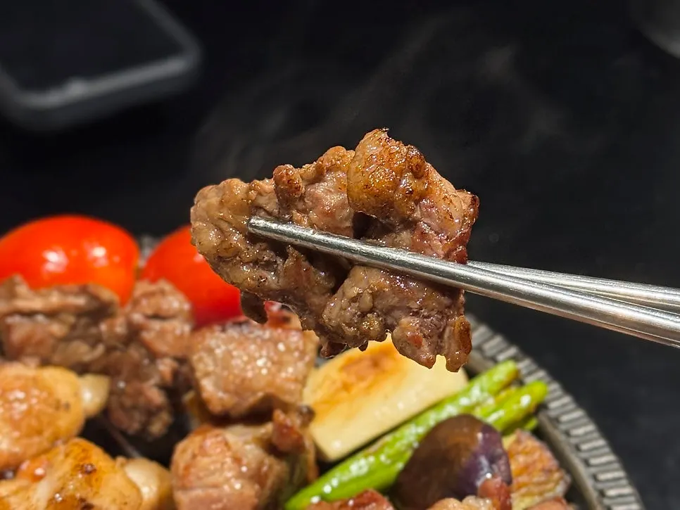 Grilled nakyeopsal, the special cut
